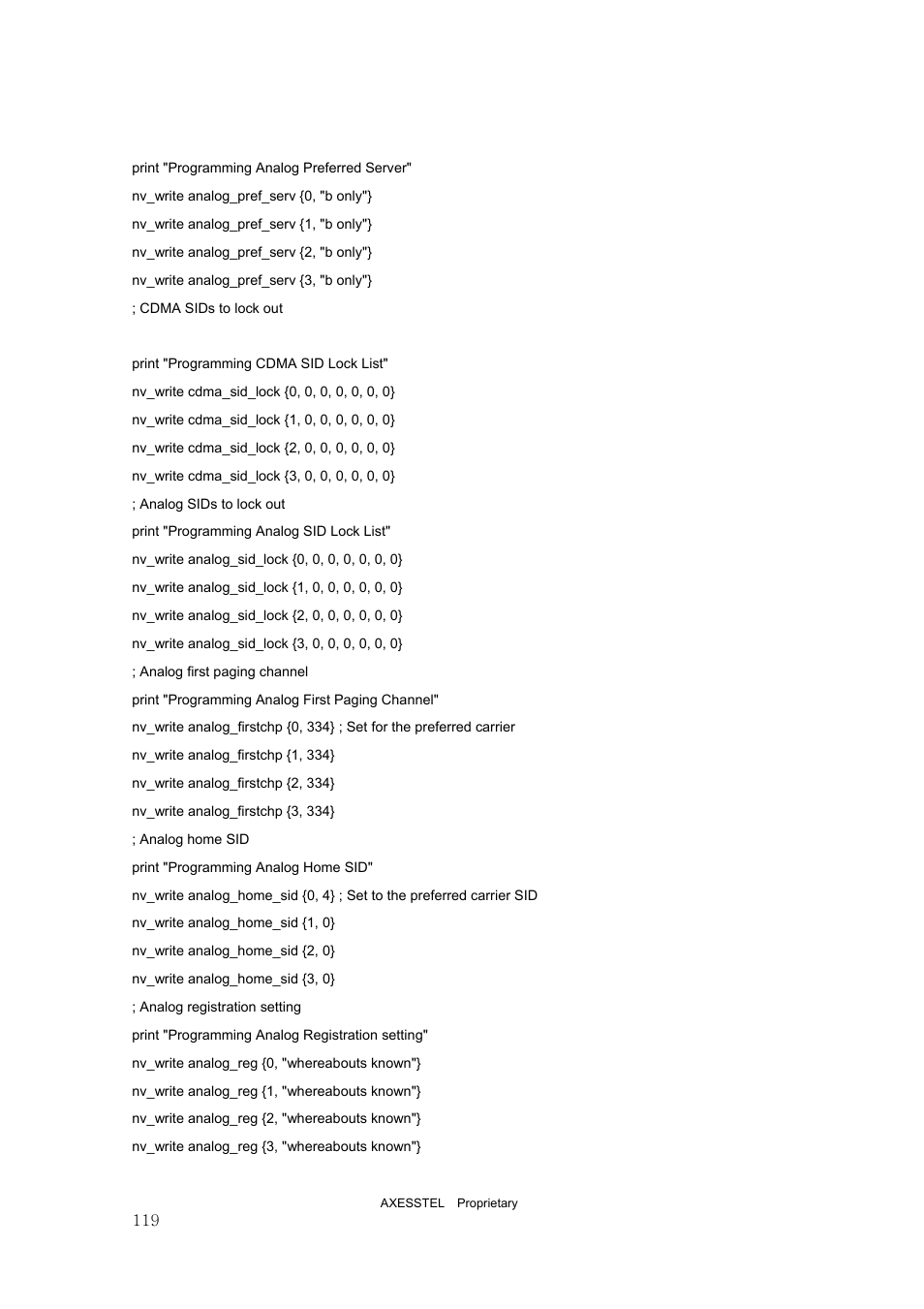 Axesstel software user's guide contents | Axesstel PST User Manual | Page 119 / 133