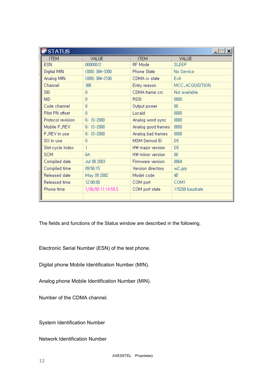 Axesstel PST User Manual | Page 12 / 133