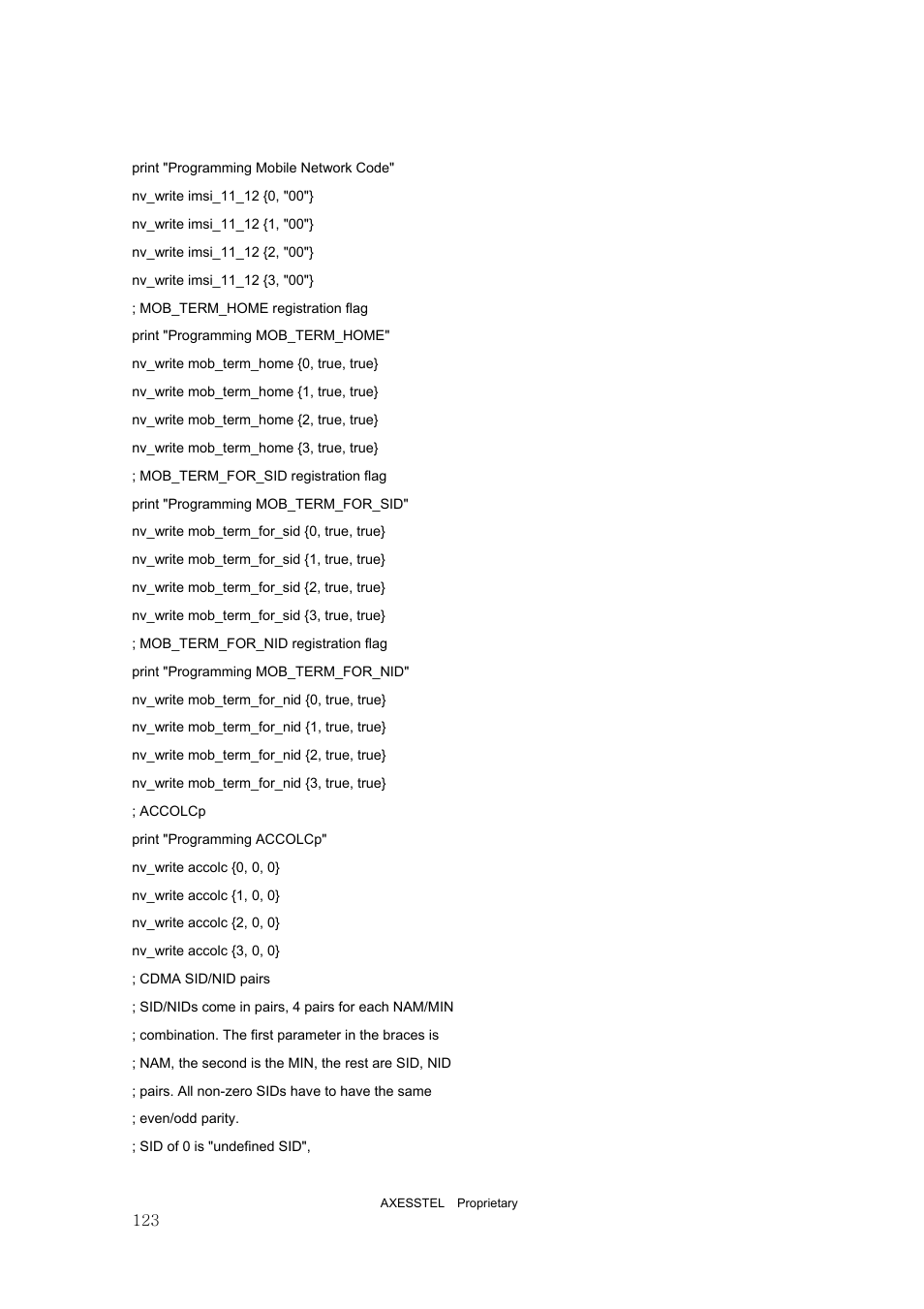 Axesstel software user's guide contents | Axesstel PST User Manual | Page 123 / 133