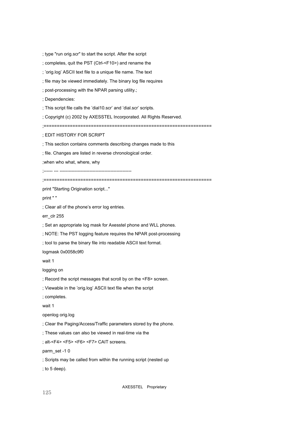 Axesstel software user's guide contents | Axesstel PST User Manual | Page 125 / 133