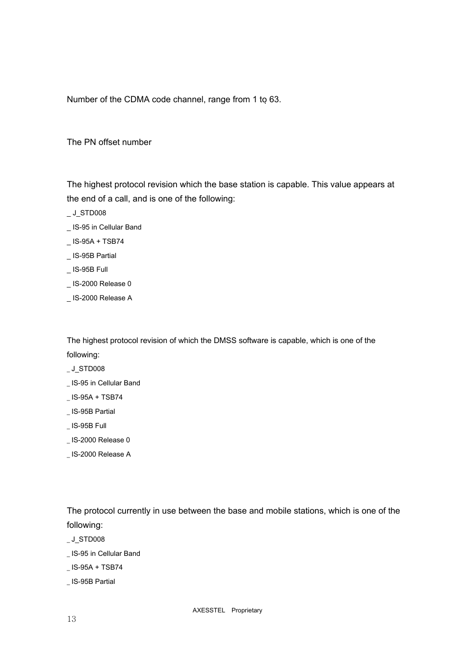 Axesstel software user's guide contents | Axesstel PST User Manual | Page 13 / 133
