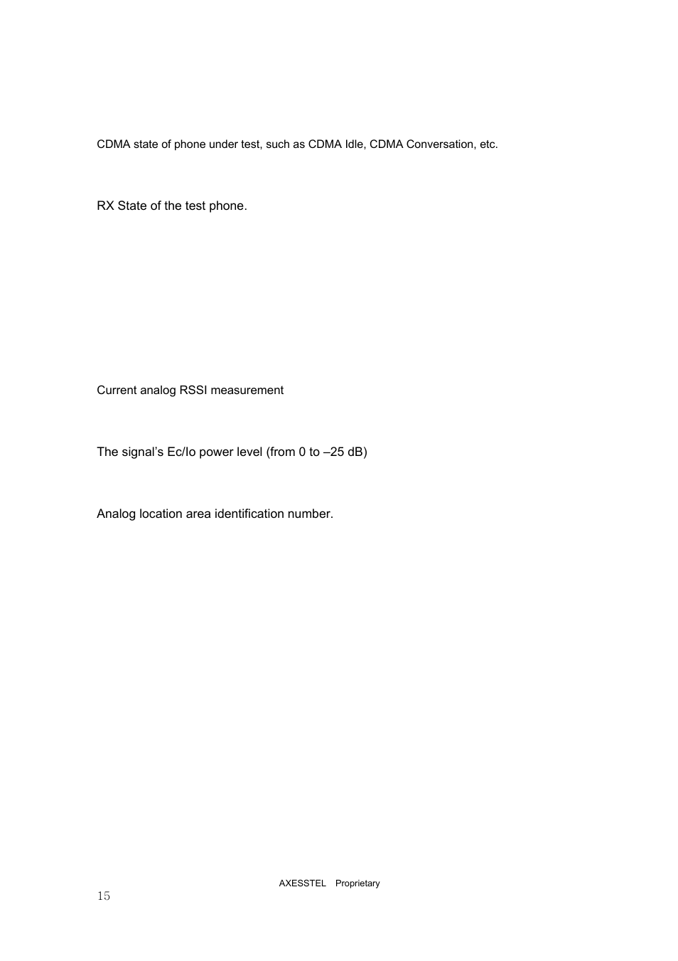 Axesstel PST User Manual | Page 15 / 133