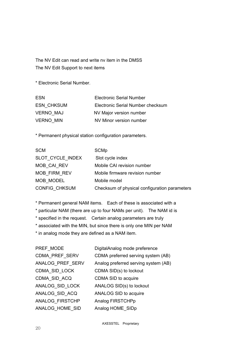 Axesstel PST User Manual | Page 20 / 133