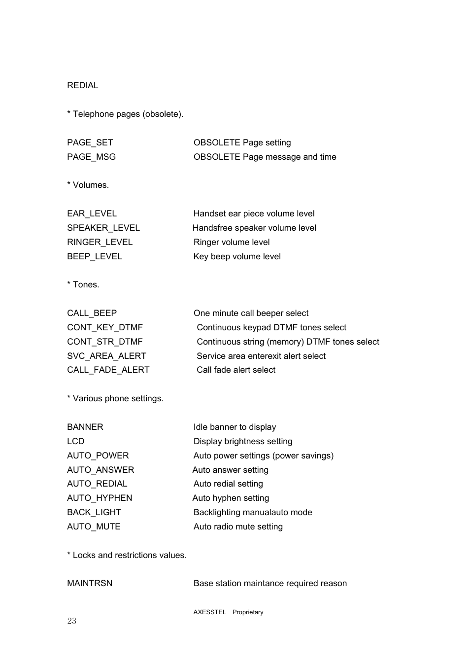 Axesstel PST User Manual | Page 23 / 133