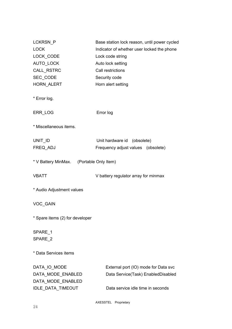 Axesstel PST User Manual | Page 24 / 133