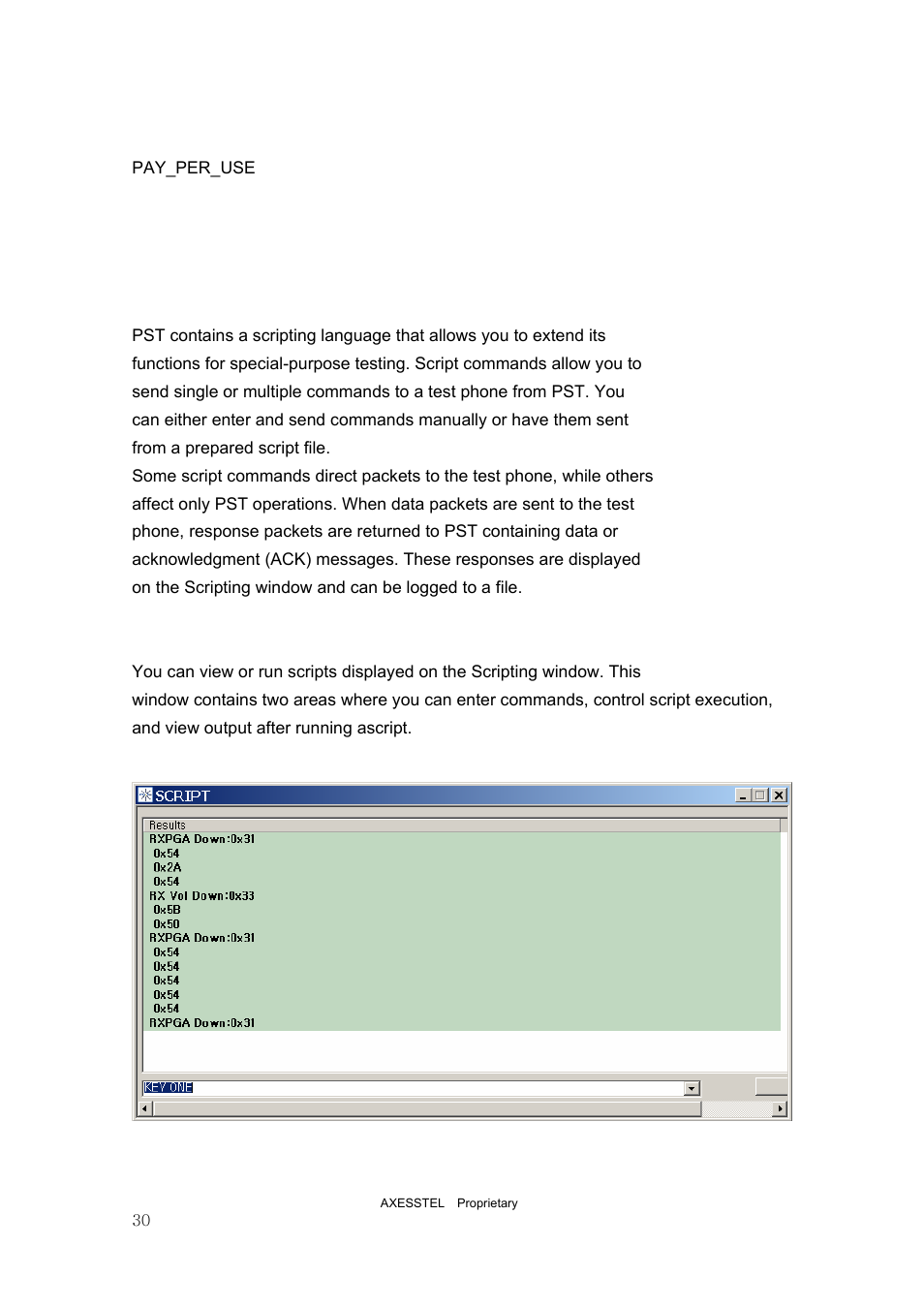 4 nv scripting | Axesstel PST User Manual | Page 30 / 133