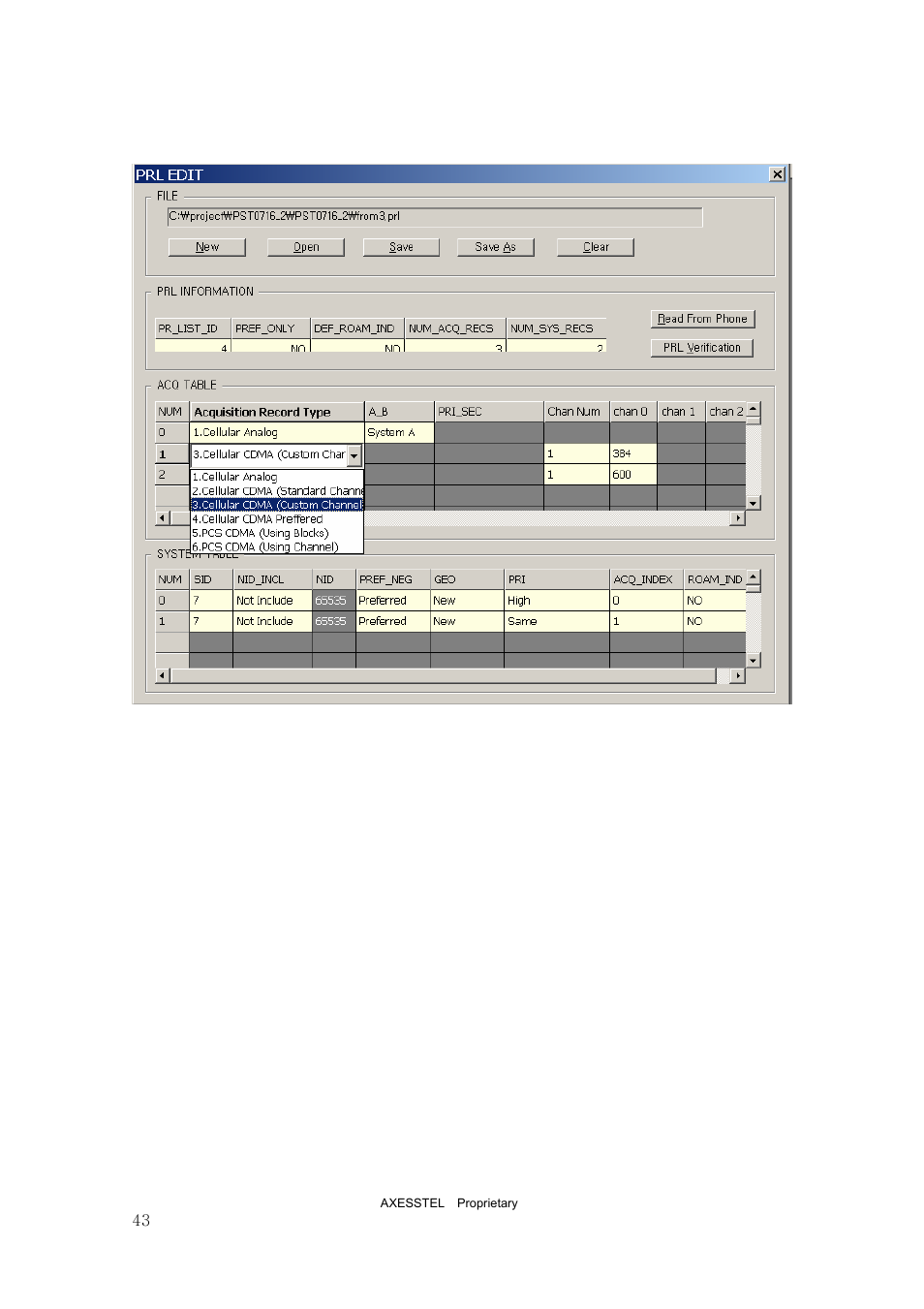 Axesstel PST User Manual | Page 43 / 133