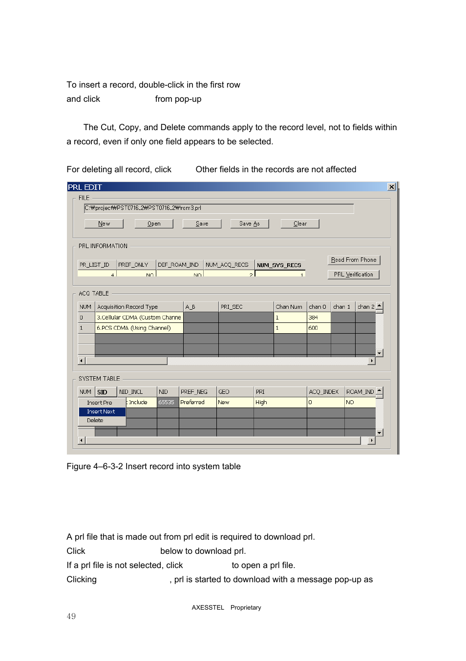 Axesstel PST User Manual | Page 49 / 133