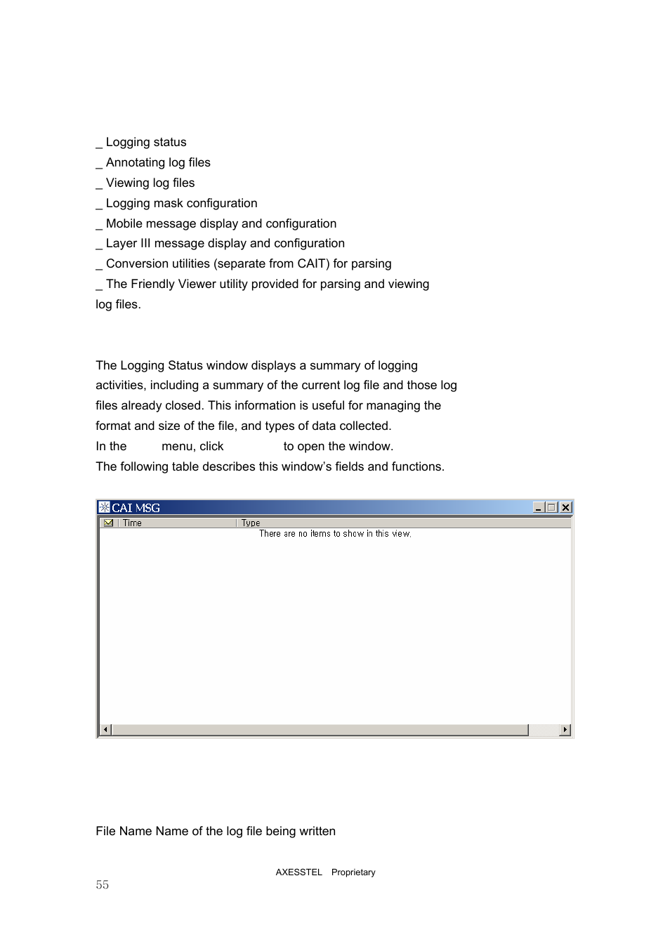 Axesstel PST User Manual | Page 55 / 133