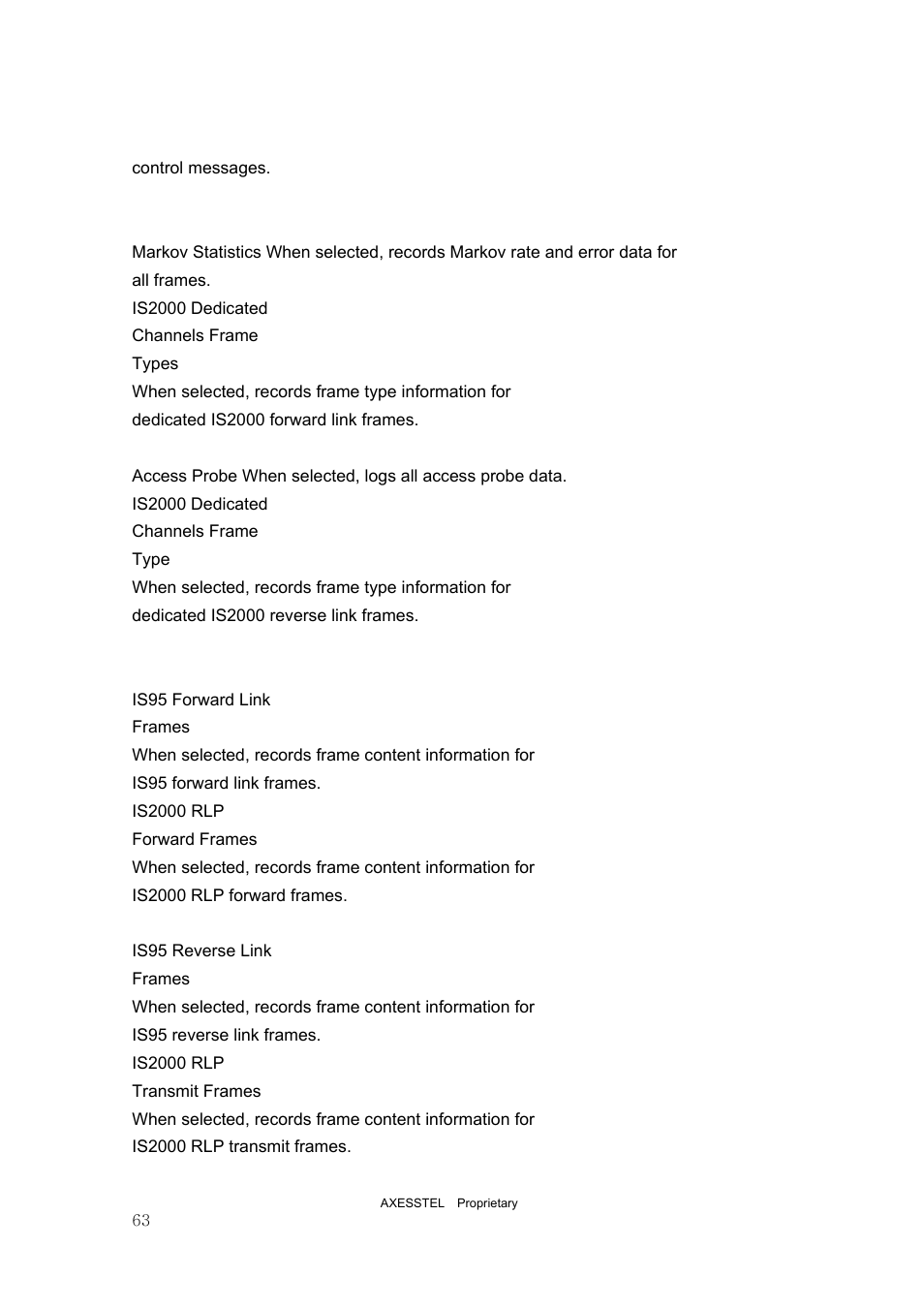 Axesstel PST User Manual | Page 63 / 133