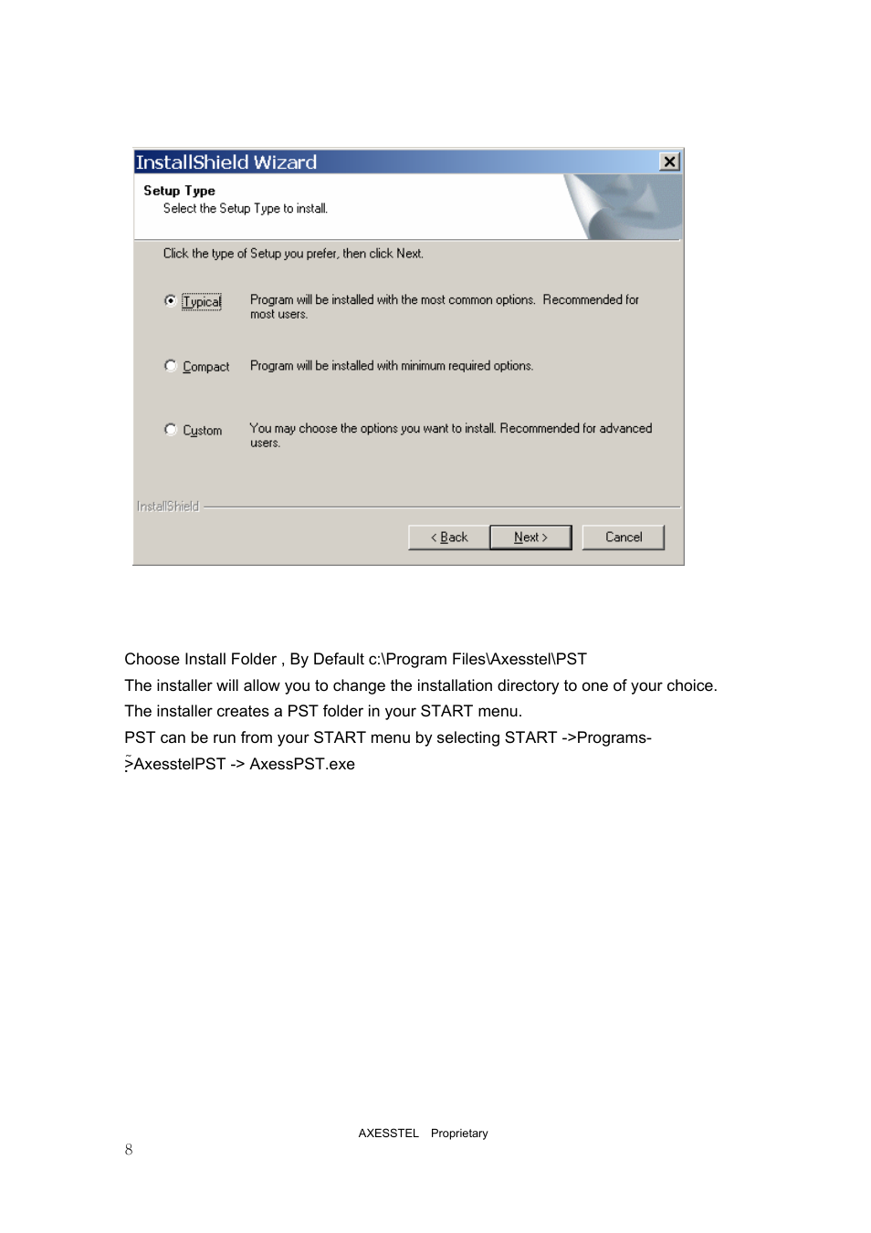 Axesstel PST User Manual | Page 8 / 133