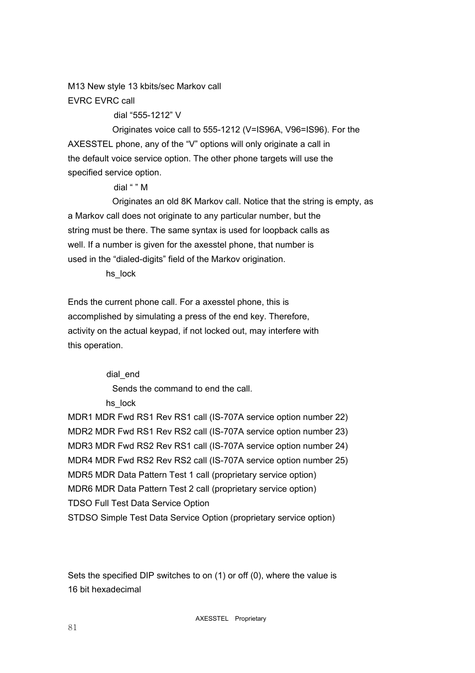 Axesstel PST User Manual | Page 81 / 133