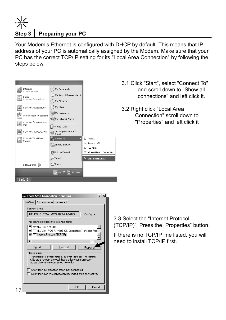 Axesstel MV400 User Manual | Page 18 / 58