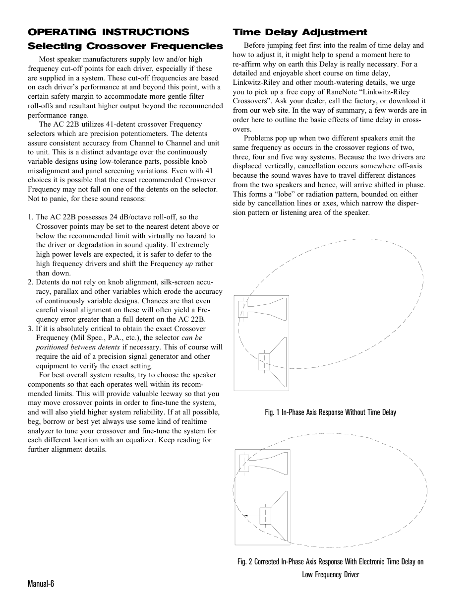 Rane AC 22B (1998 version) User Manual | Page 6 / 13