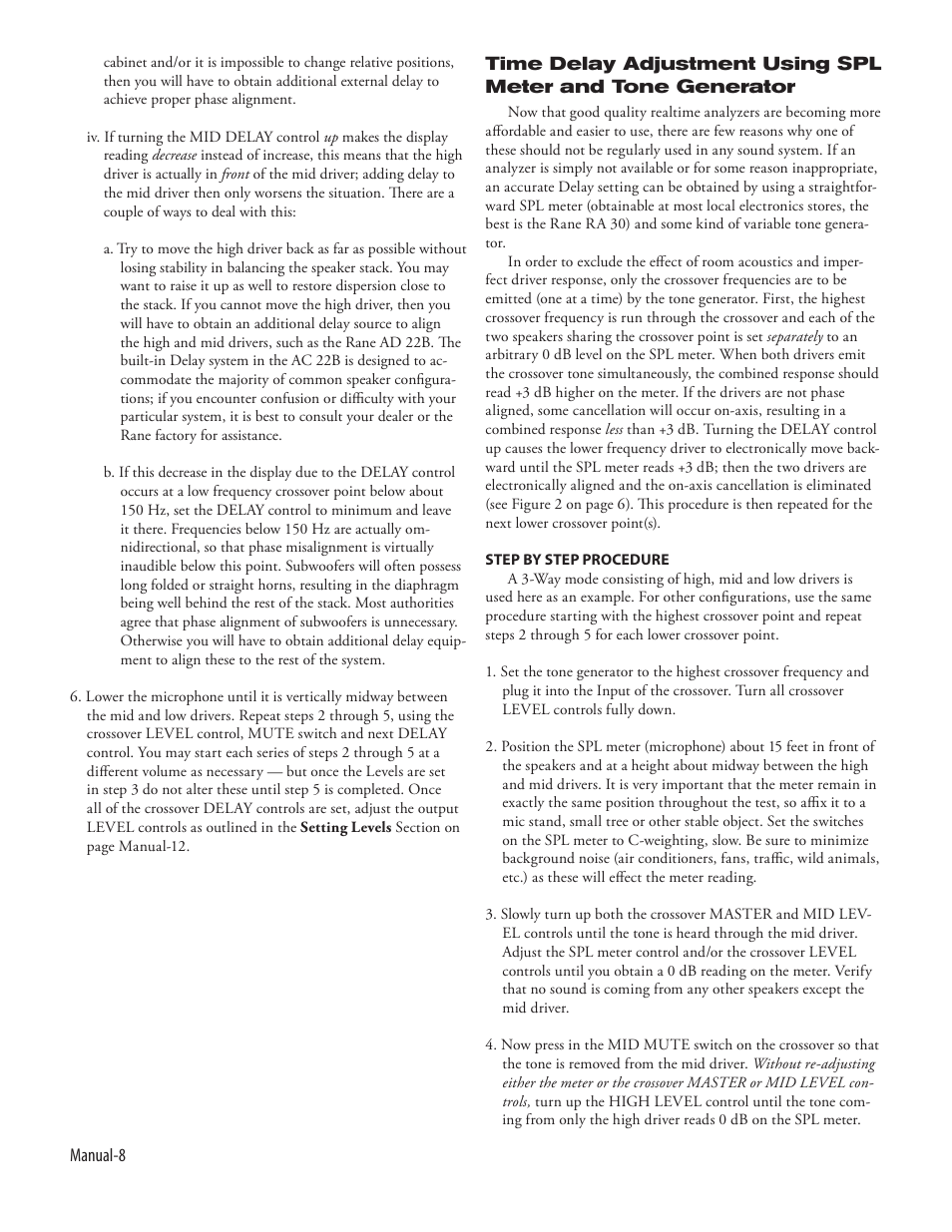 Rane AC 22B (2003 version) User Manual | Page 10 / 14