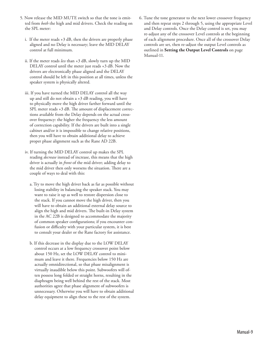 Rane AC 22B (2003 version) User Manual | Page 11 / 14