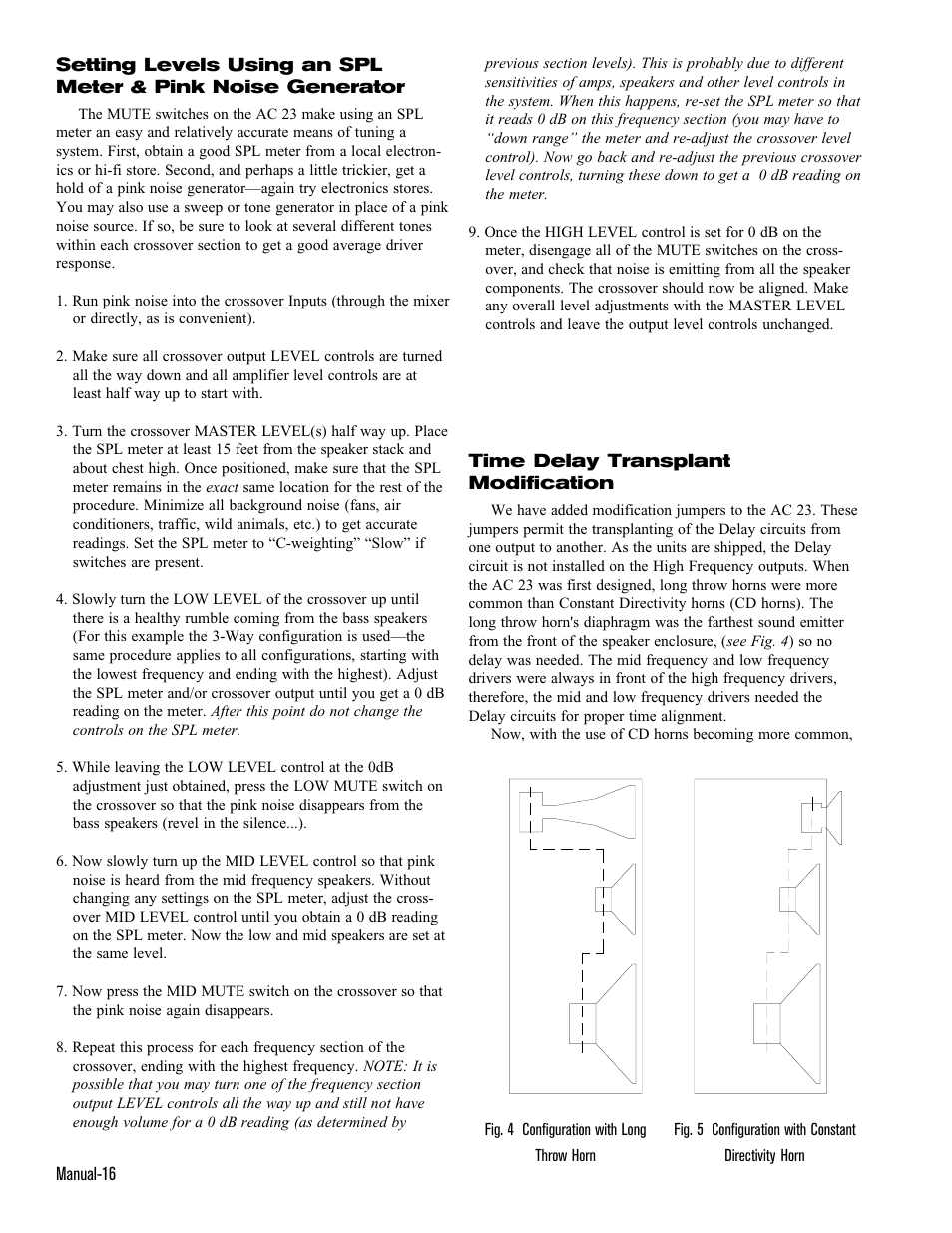 Rane AC 23 (1993 version) User Manual | Page 16 / 18