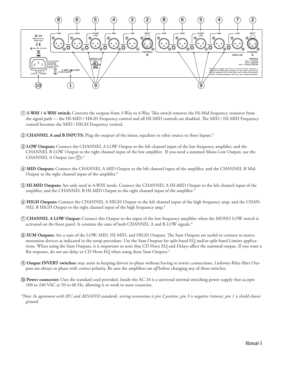 Manual-3 | Rane AC 24 User Manual | Page 5 / 10