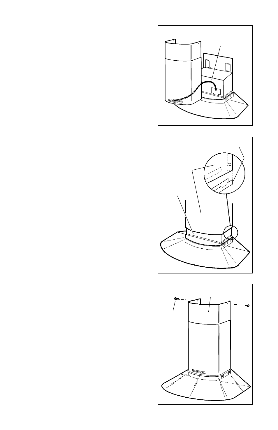 Install decorative flue | Broan 629004 User Manual | Page 5 / 10