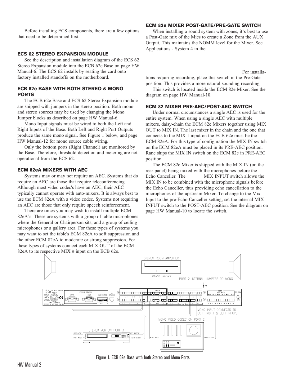 Customizing ecs | Rane ECS Hardware (ECB 62e and ECM 82e) User Manual | Page 2 / 14