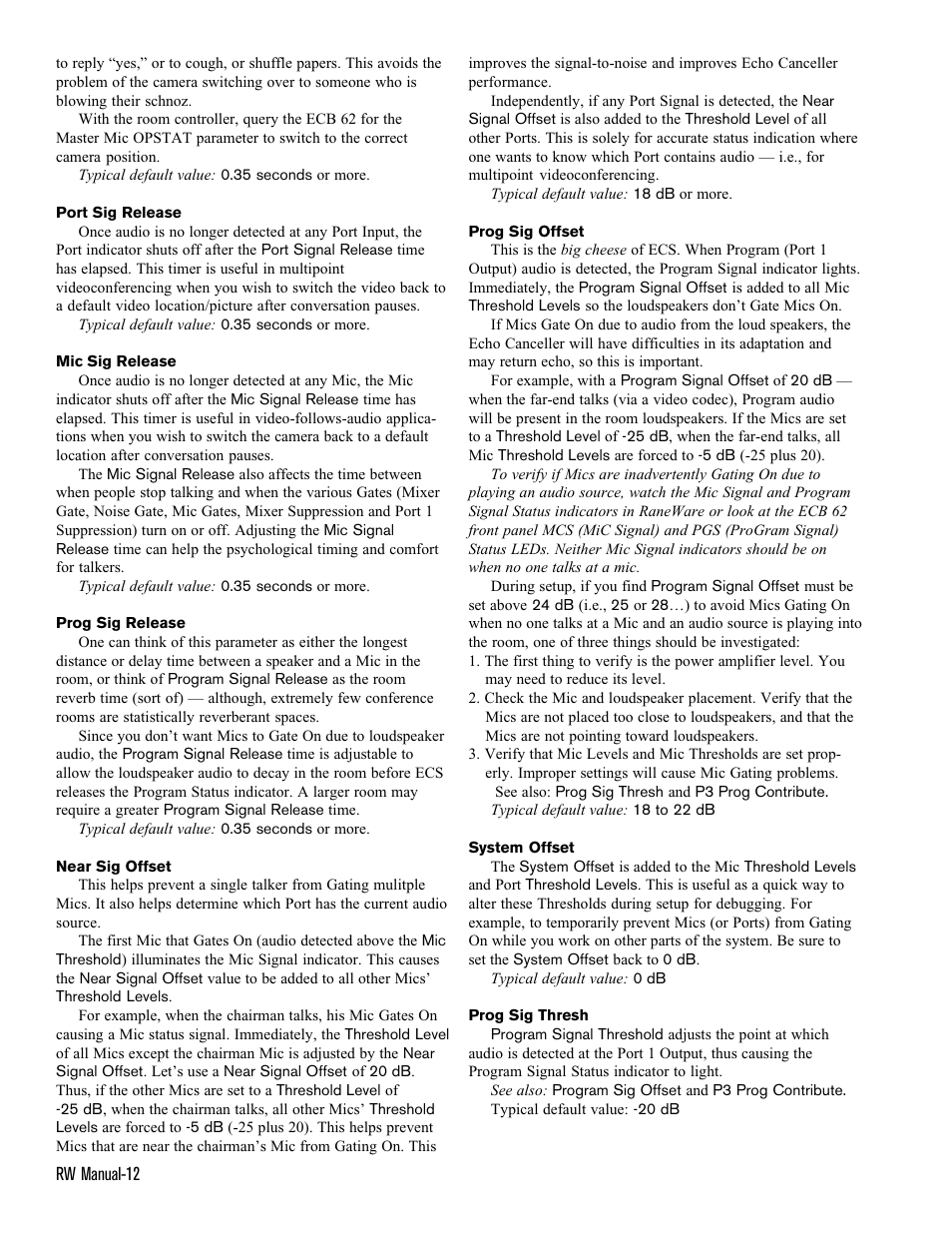 Rane ECS v2 RaneWare (RaneWare 2.1) User Manual | Page 12 / 33