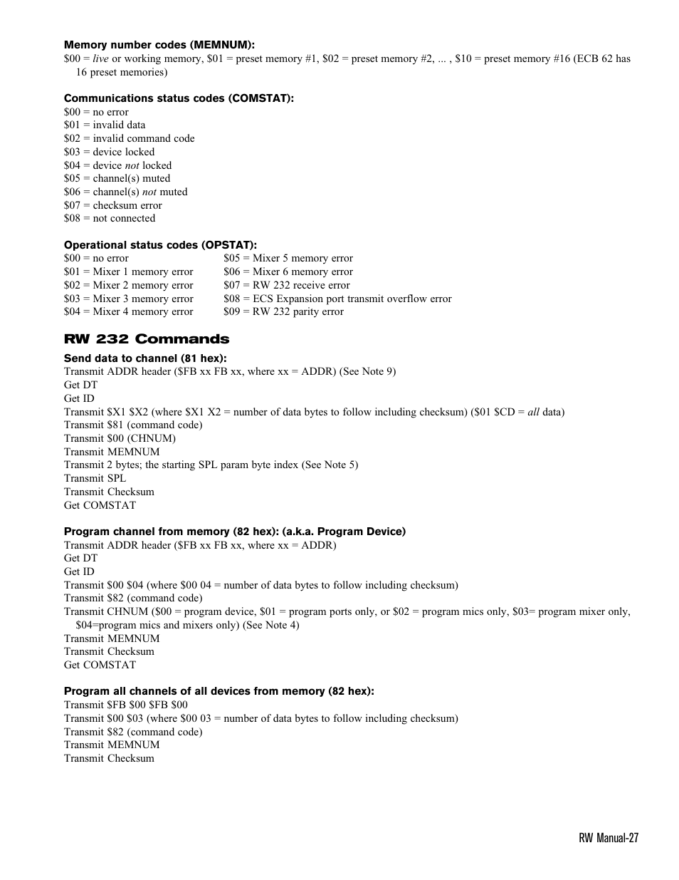 Rane ECS v2 RaneWare (RaneWare 2.1) User Manual | Page 27 / 33
