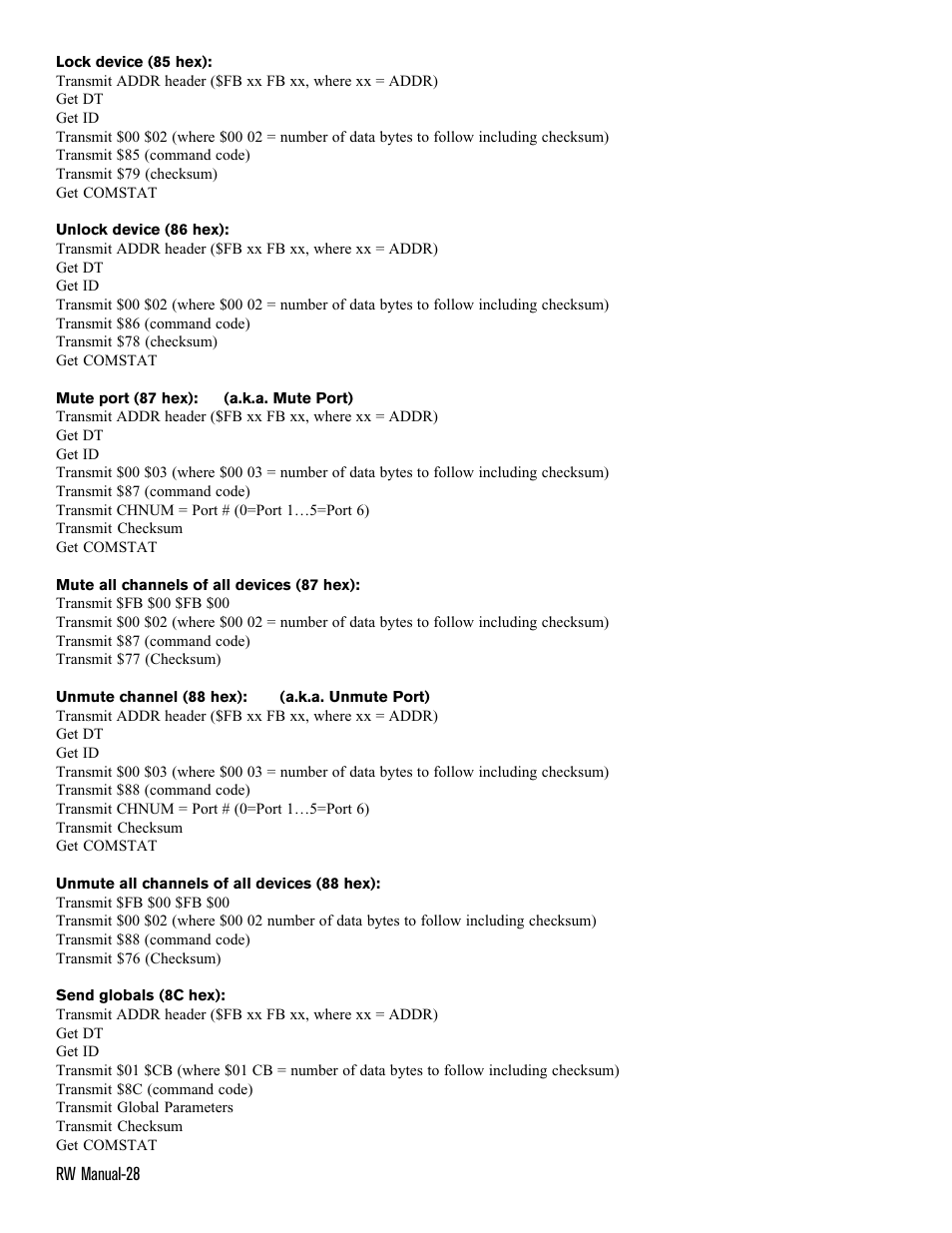 Rane ECS v2 RaneWare (RaneWare 2.1) User Manual | Page 28 / 33