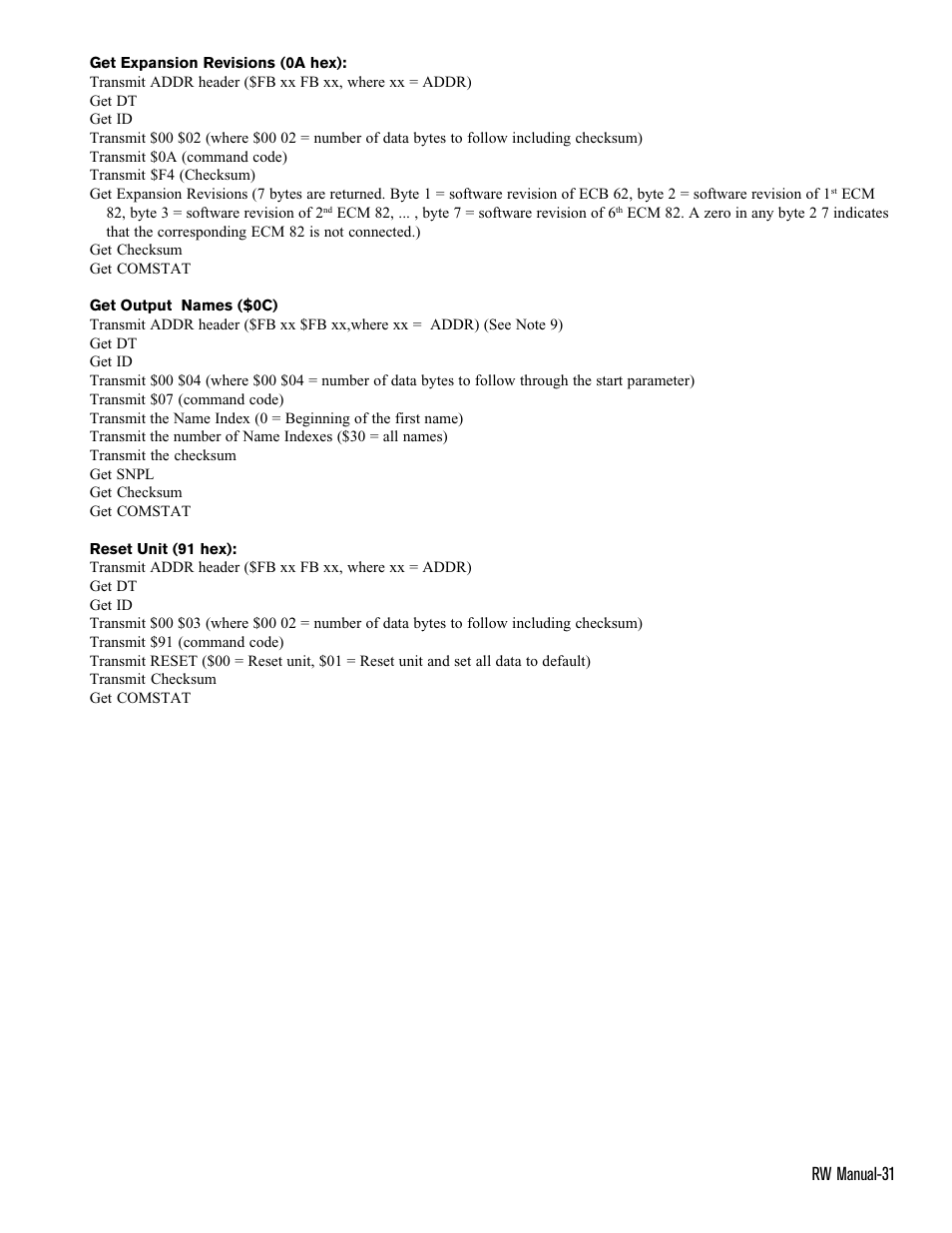 Rw manual-31 | Rane ECS v2 RaneWare (RaneWare 2.1) User Manual | Page 31 / 33
