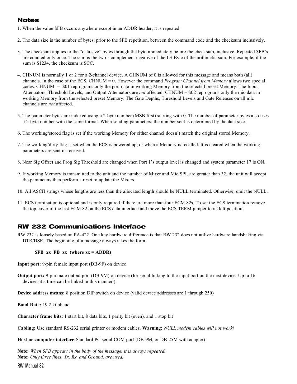 Rane ECS v2 RaneWare (RaneWare 2.1) User Manual | Page 32 / 33