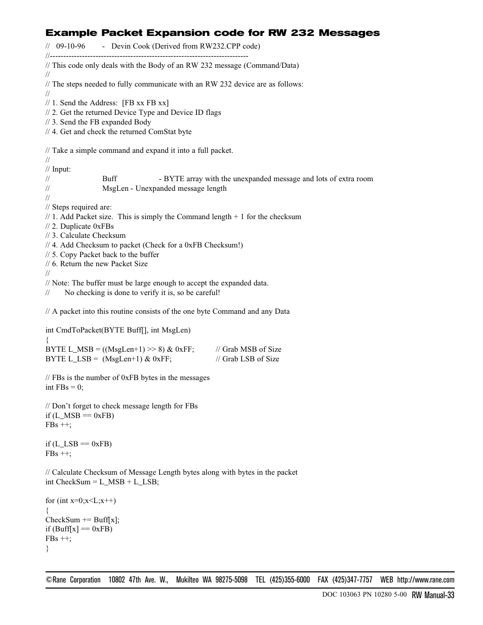 Rane ECS v2 RaneWare (RaneWare 2.1) User Manual | Page 33 / 33