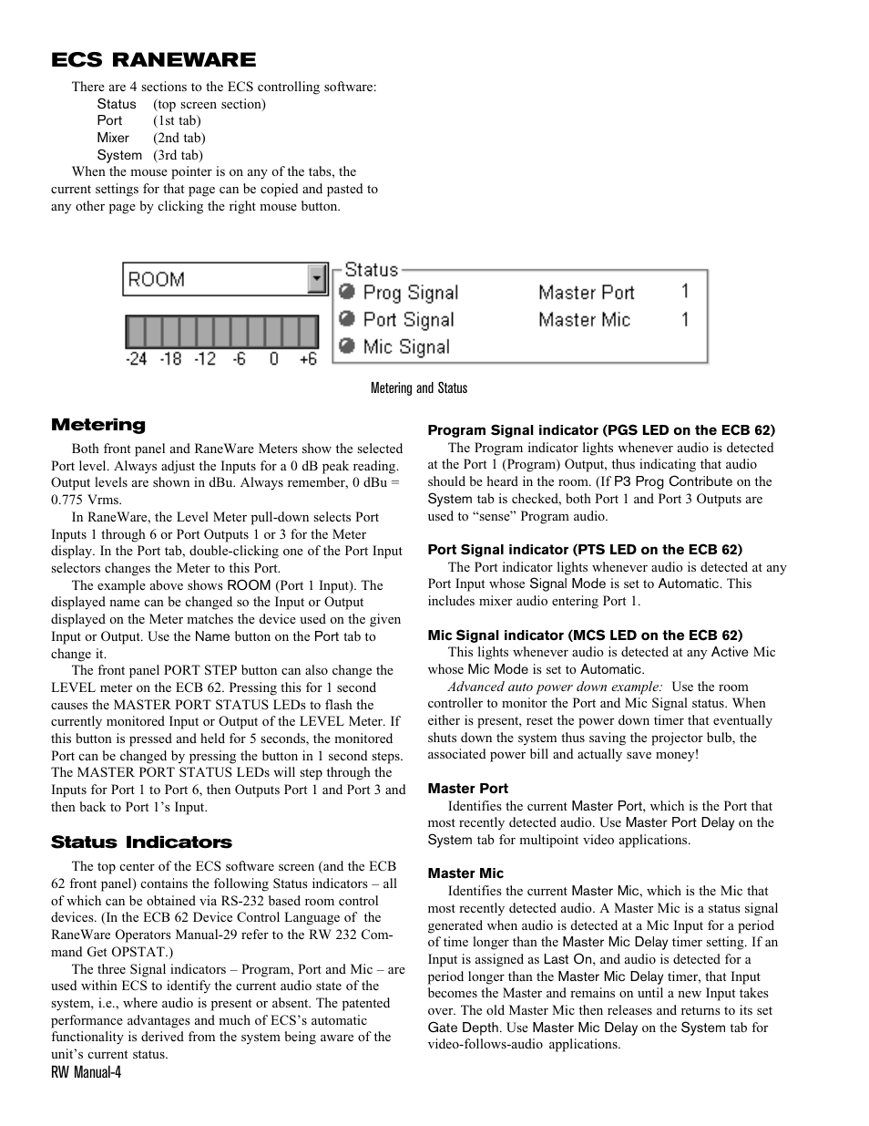 Ecs raneware | Rane ECS v2 RaneWare (RaneWare 2.1) User Manual | Page 4 / 33