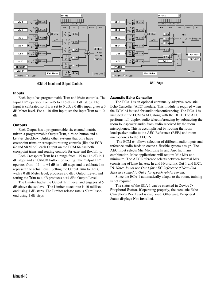 Rane ECM 64 User Manual | Page 10 / 26