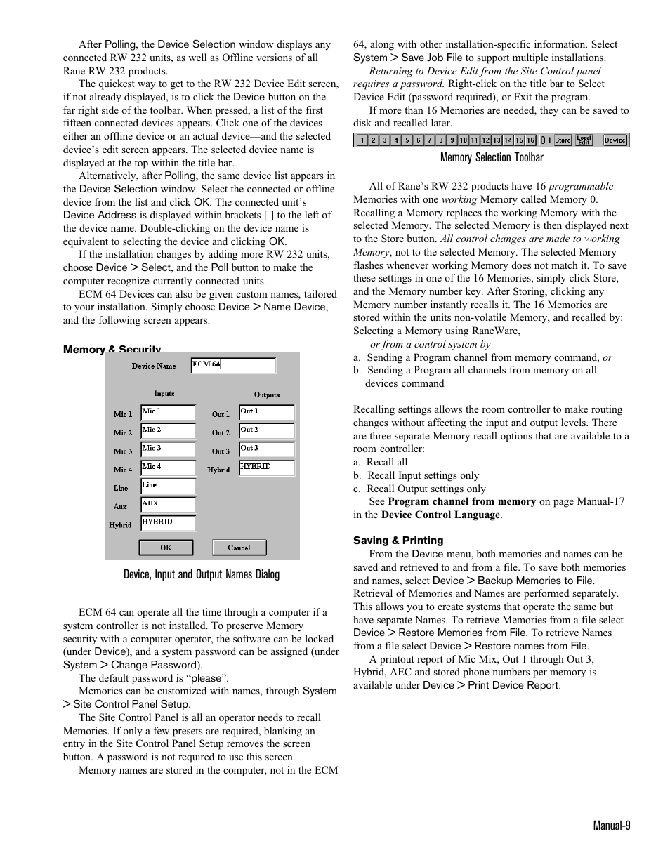 Rane ECM 64 User Manual | Page 9 / 26