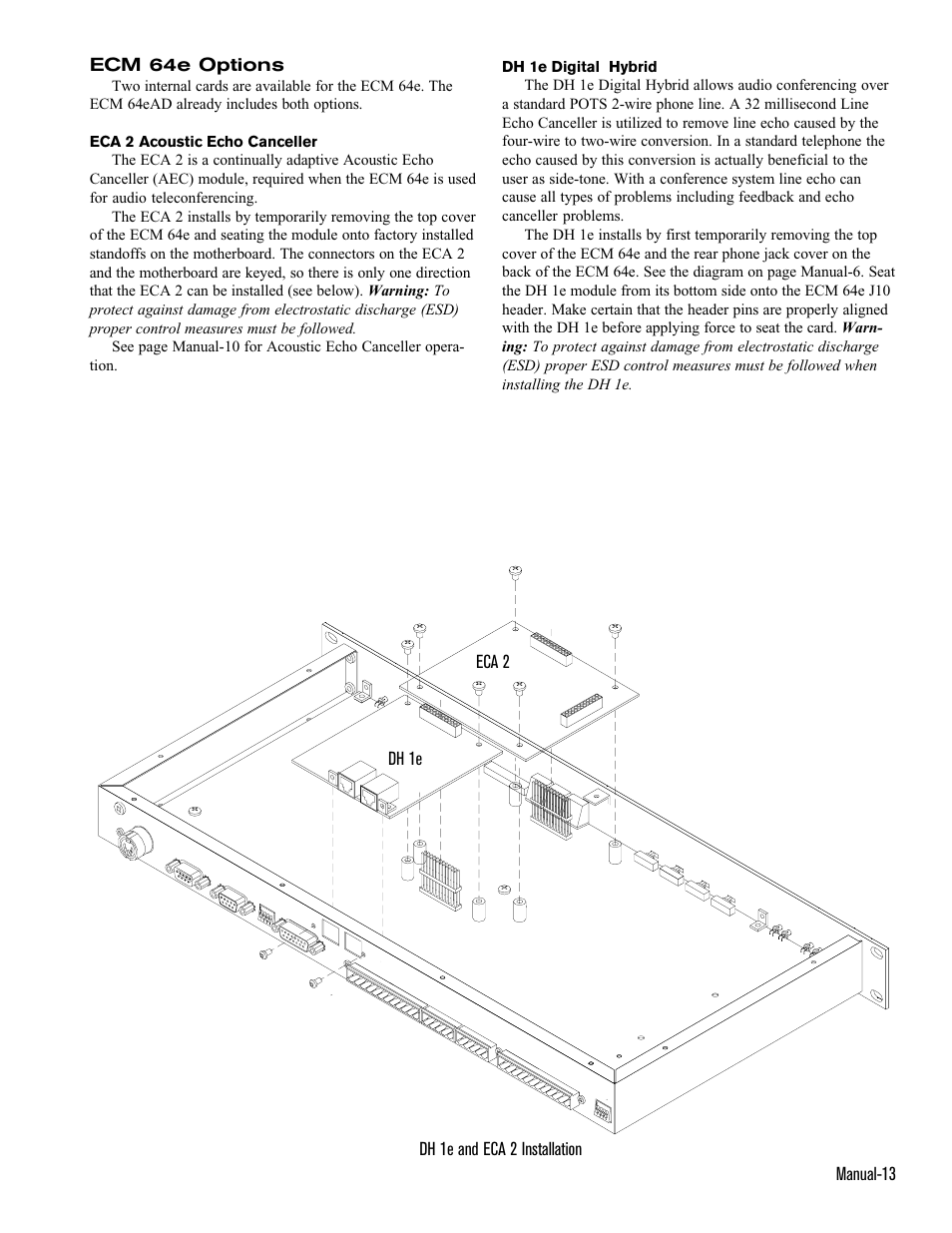 Rane ECM 64e User Manual | Page 13 / 26