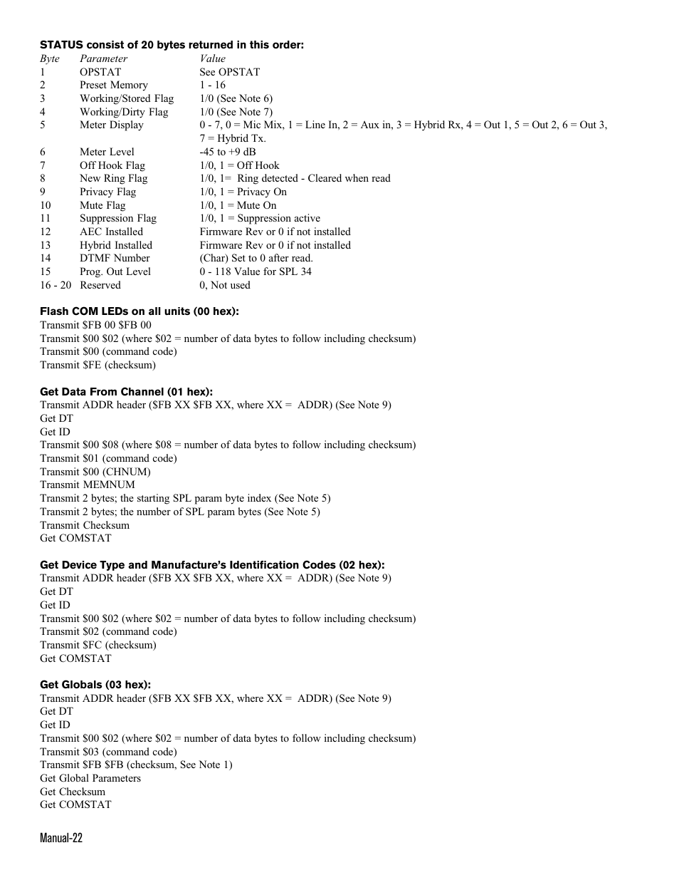 Rane ECM 64e User Manual | Page 22 / 26