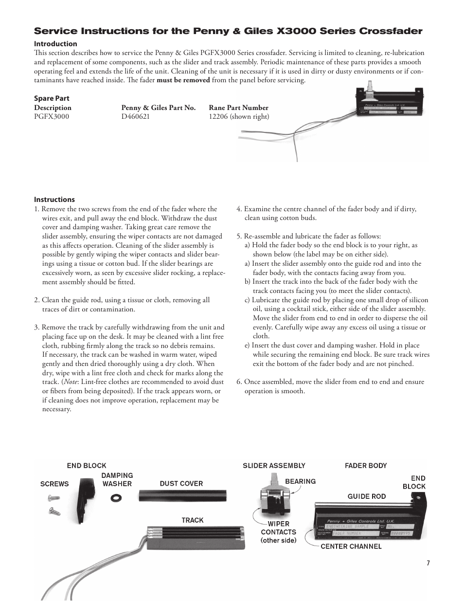 Rane Empath Rotary Mixer User Manual | Page 9 / 10