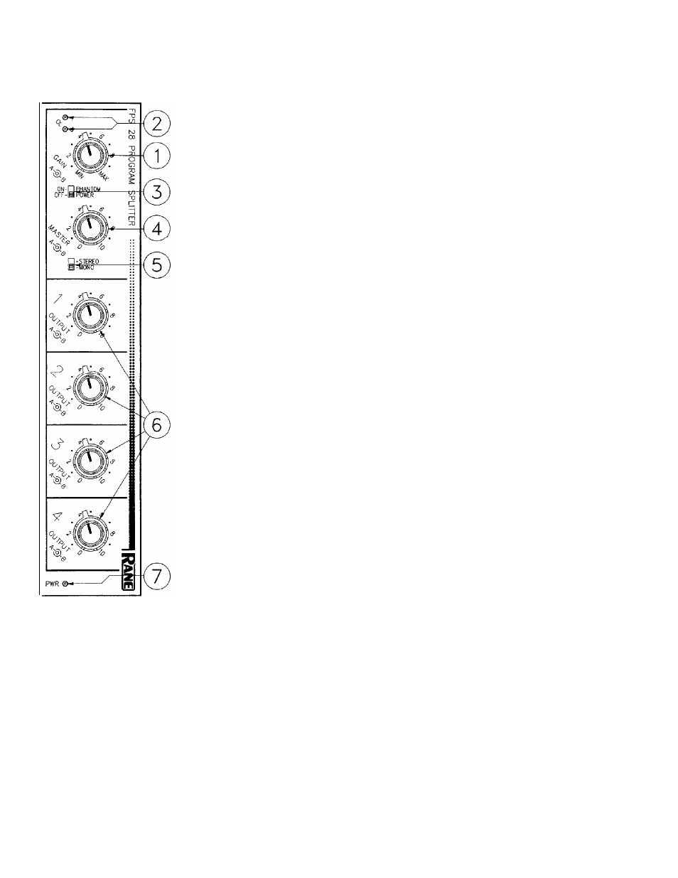 Rane FPS 28 User Manual | Page 2 / 4