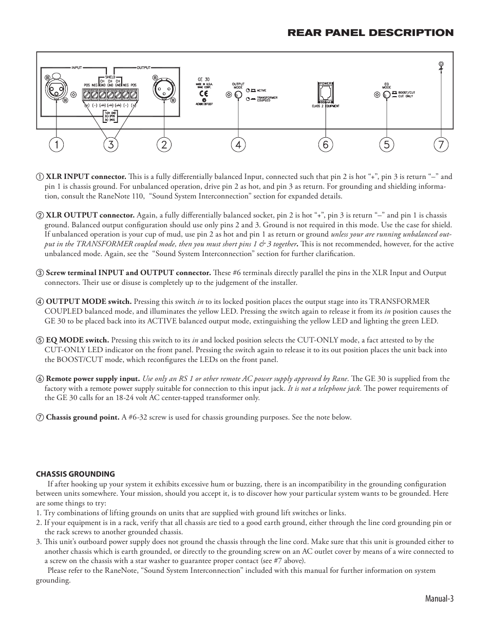 Rane GE 30 User Manual | Page 3 / 4