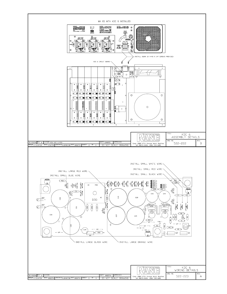 Rane KDC 6 User Manual | Page 3 / 4