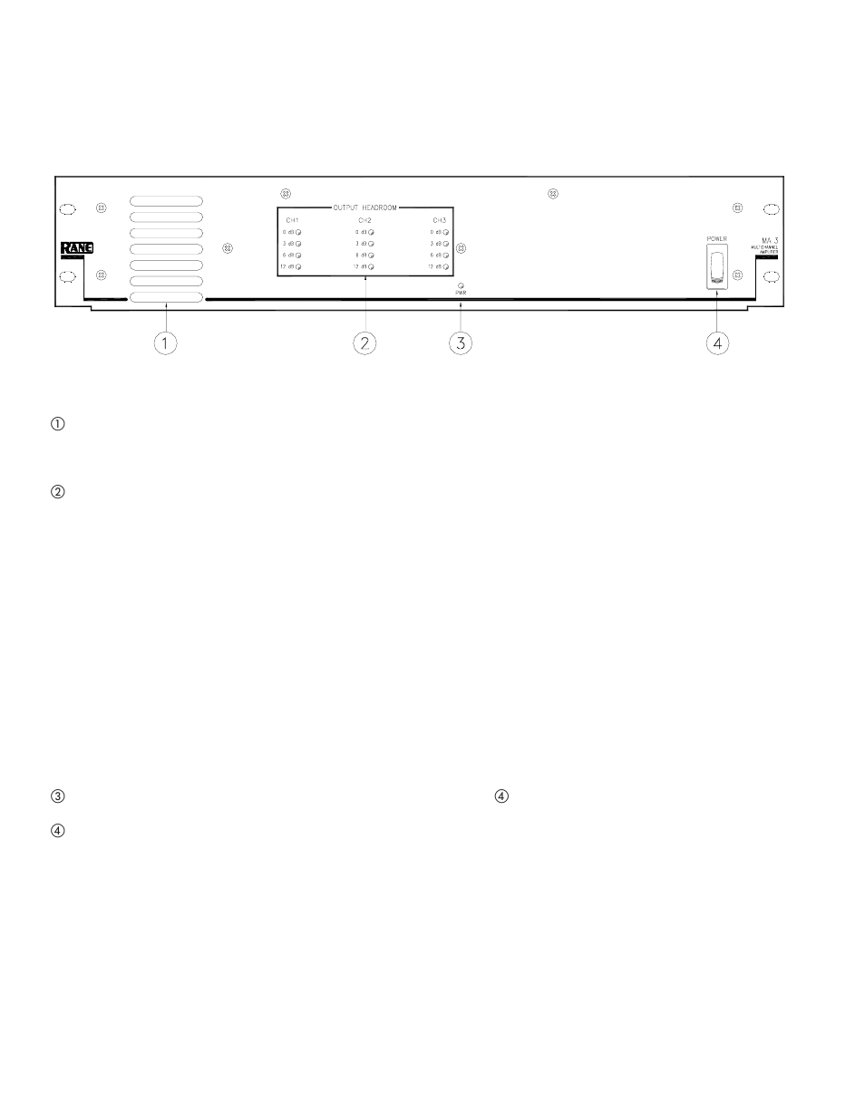 Rane MA 3 1998 version User Manual | Page 2 / 5