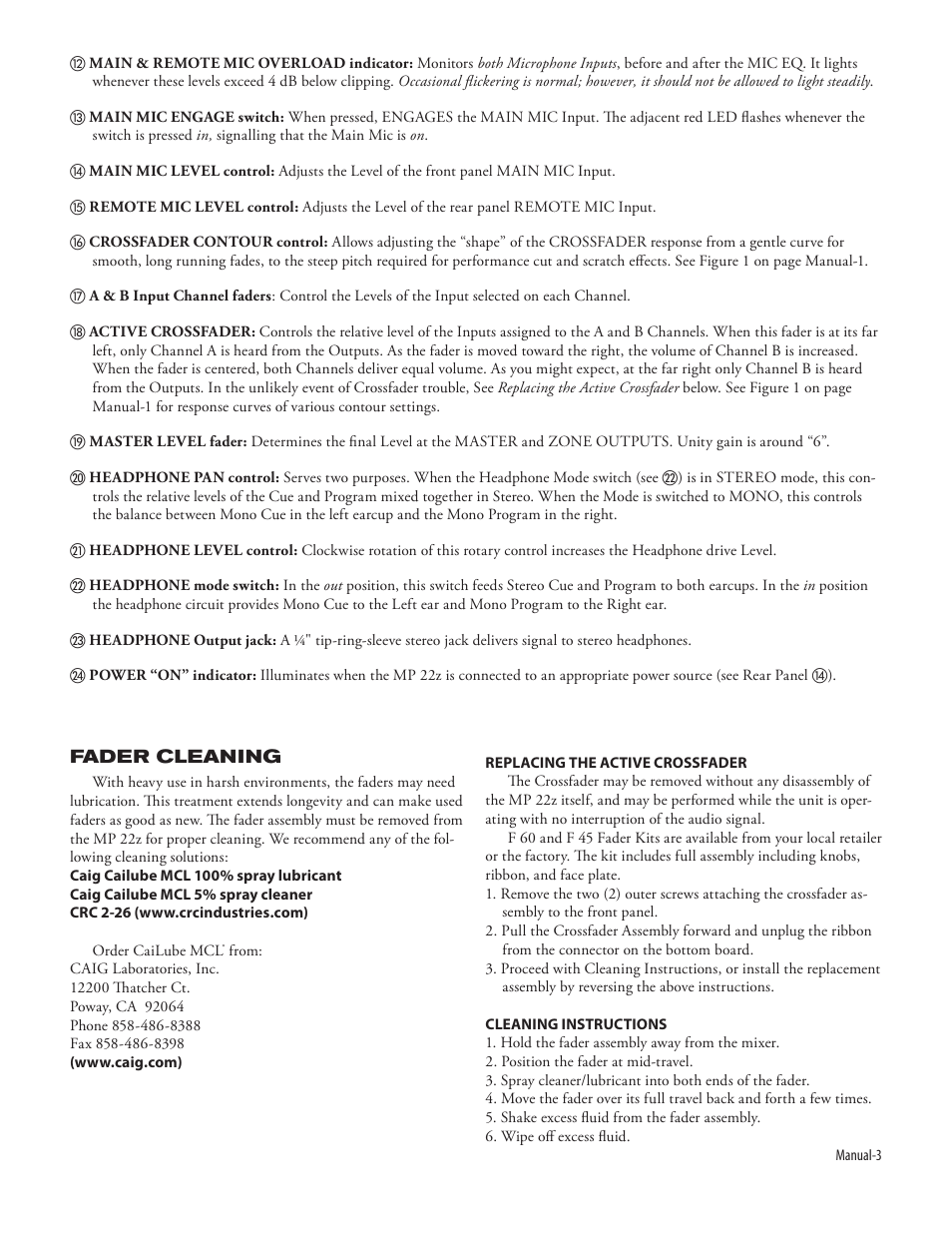 Rane MP 22z User Manual | Page 5 / 8