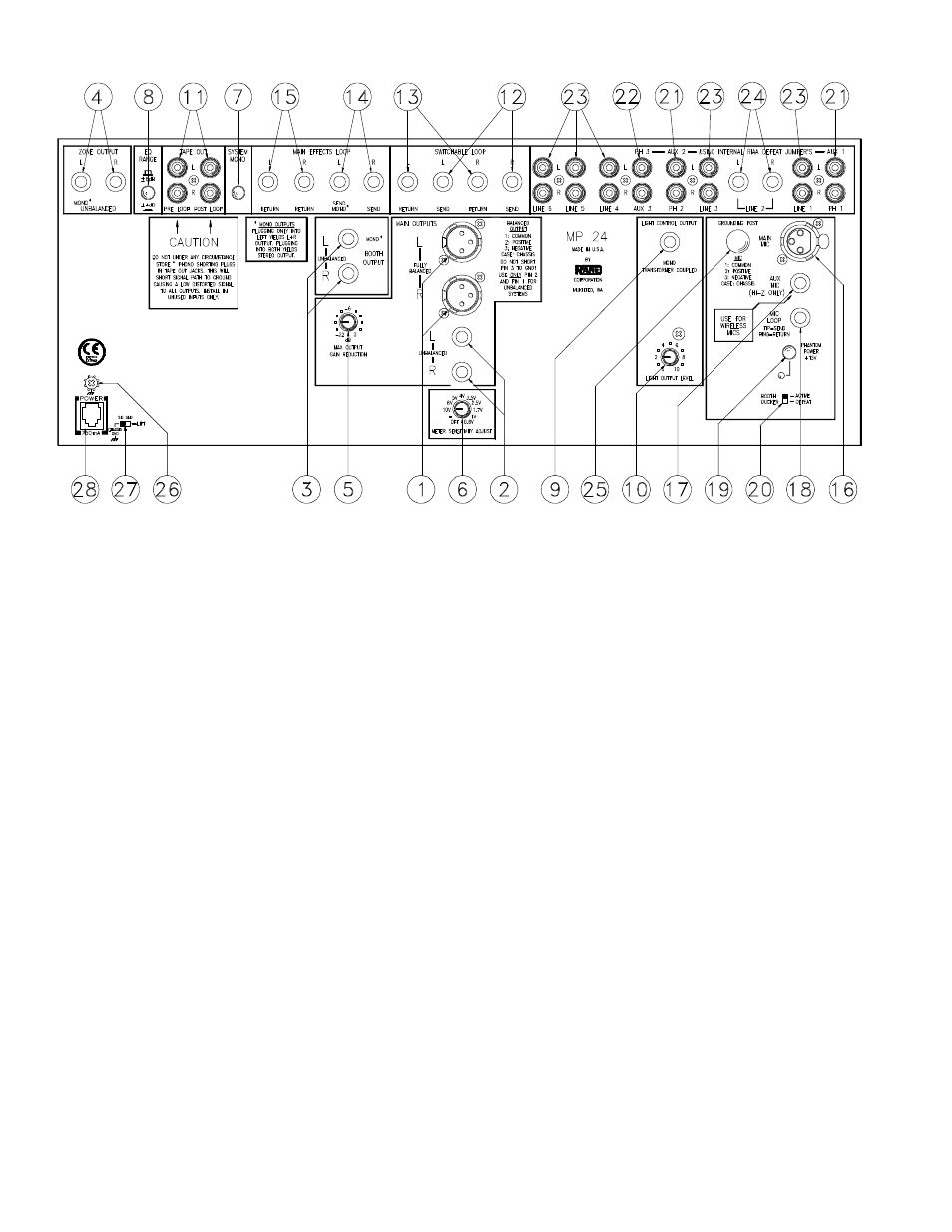 Rane MP 24 User Manual | Page 4 / 8