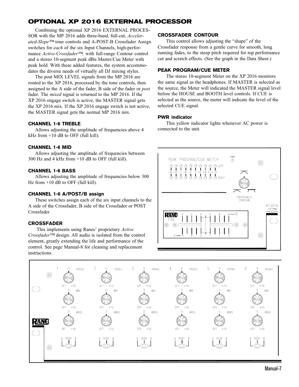 Rane MP 2016 User Manual | Page 7 / 8