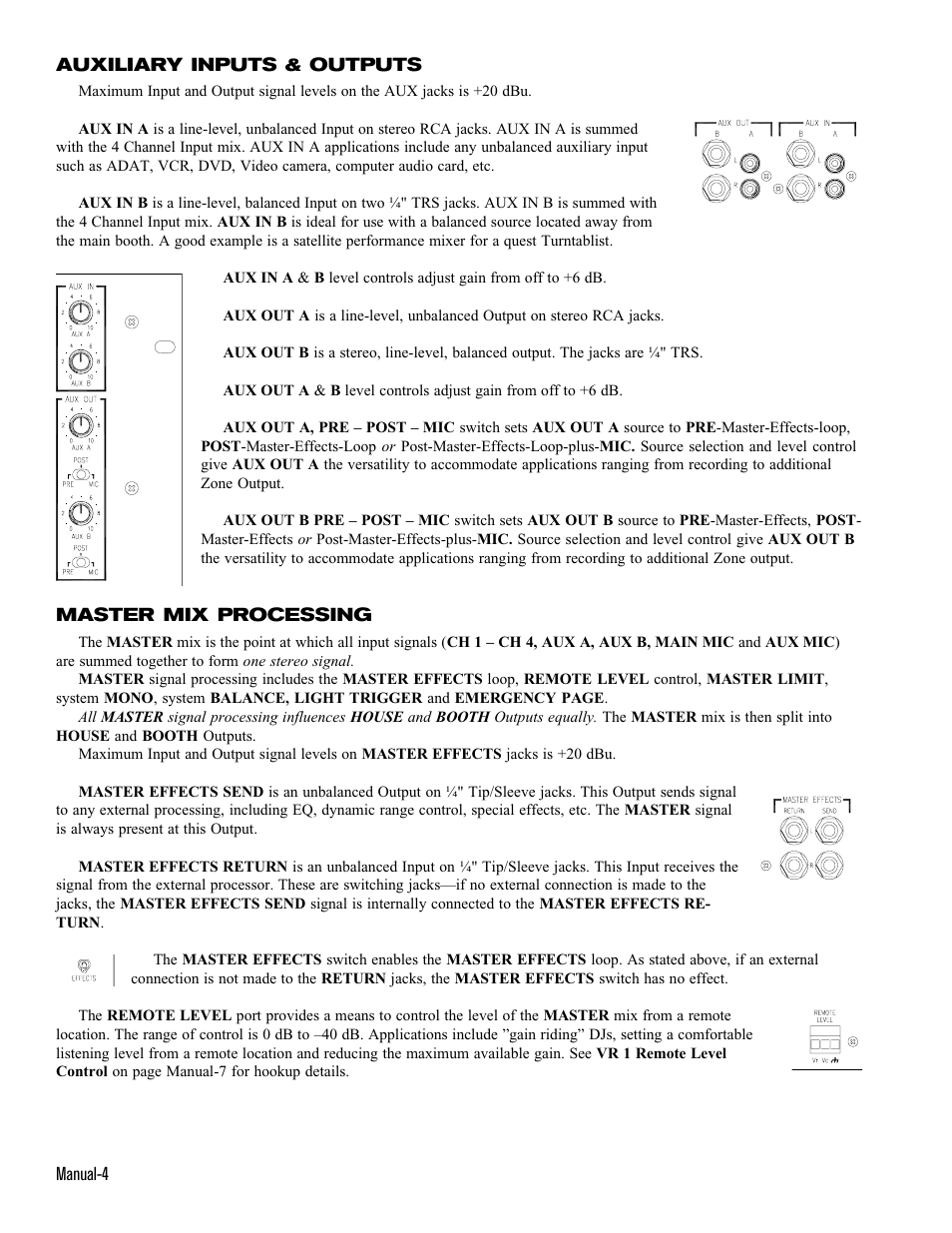 Rane MP 44 (2001 version) User Manual | Page 5 / 9