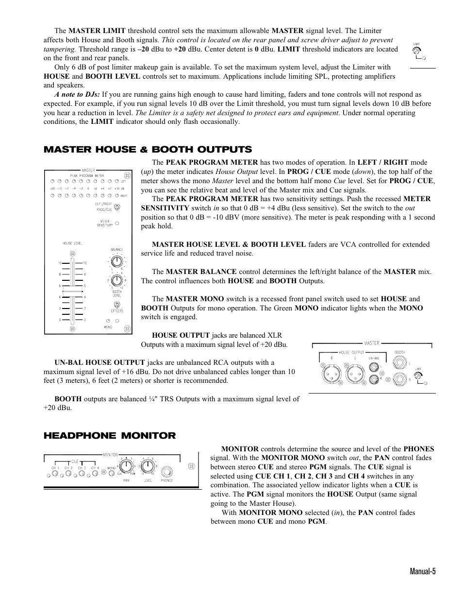 Rane MP 44 (2001 version) User Manual | Page 6 / 9