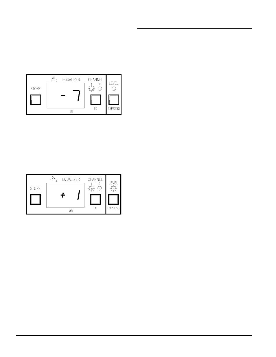 Detailed operation | Rane MPE MIDI Programmable Equalizer User Manual | Page 4 / 34