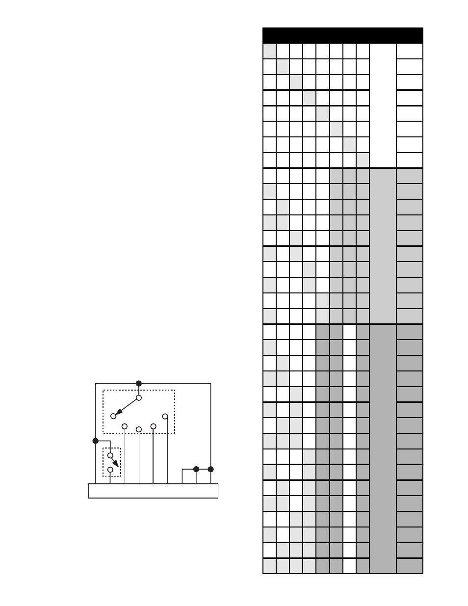 Normal paging binary | Rane NM 48 User Manual | Page 15 / 16