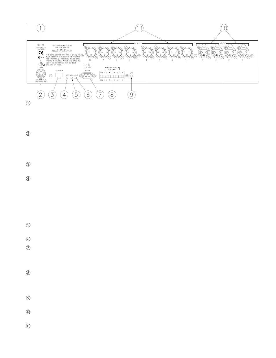 Rane NM 48 User Manual | Page 3 / 16