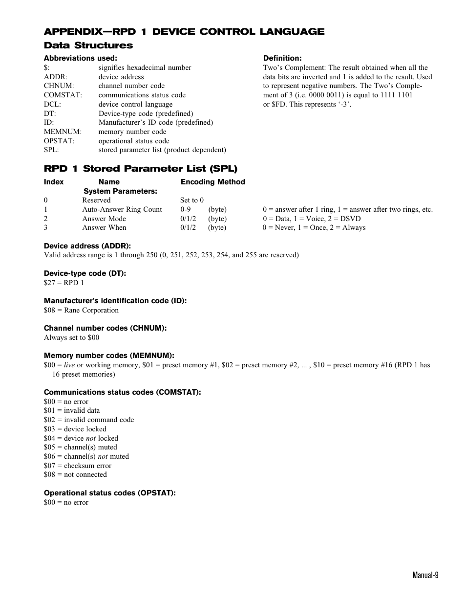 Rane RPD 1 User Manual | Page 9 / 16