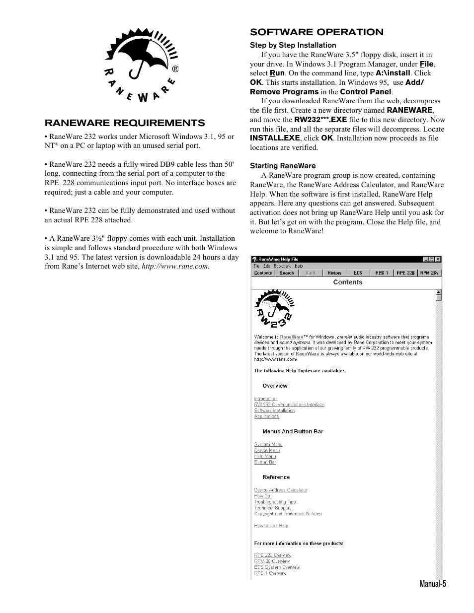 Rane RPE 228 Manual User Manual | Page 5 / 8